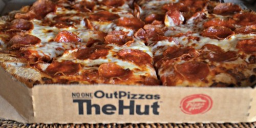 Pizza Hut Large Pizza Just $12 | Add Up to 10 Toppings!