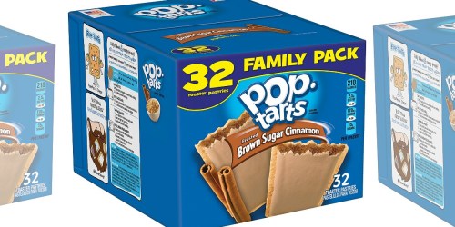Amazon: Kellogg’s Pop-Tarts Frosted Brown Sugar Cinnamon 32-Count Only $5.41 Shipped