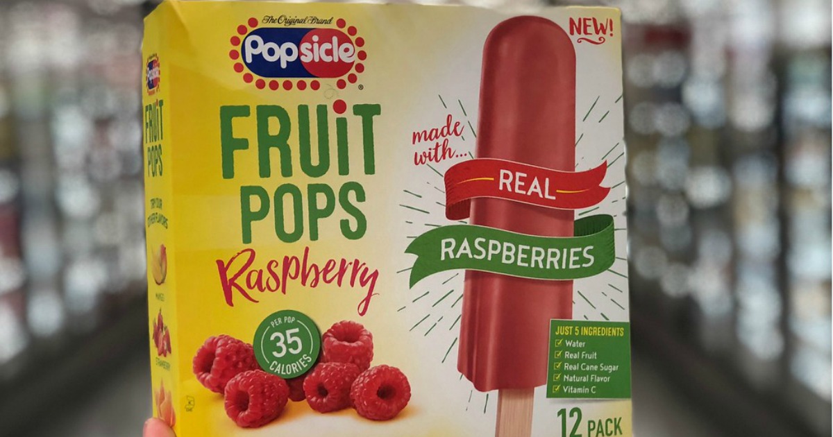 Over 45 Off Popsicle Fruit Pops at Target (Just Use Your Phone)