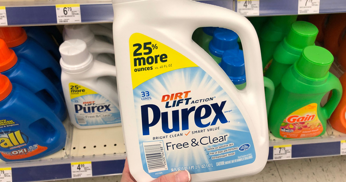 Purex Laundry Detergent Only 1.49 At Walgreens