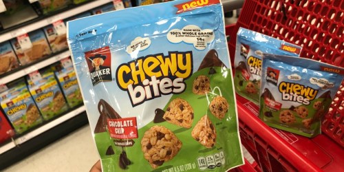 Target: 50% Off Quaker Chewy Bites (Just Use Your Phone)