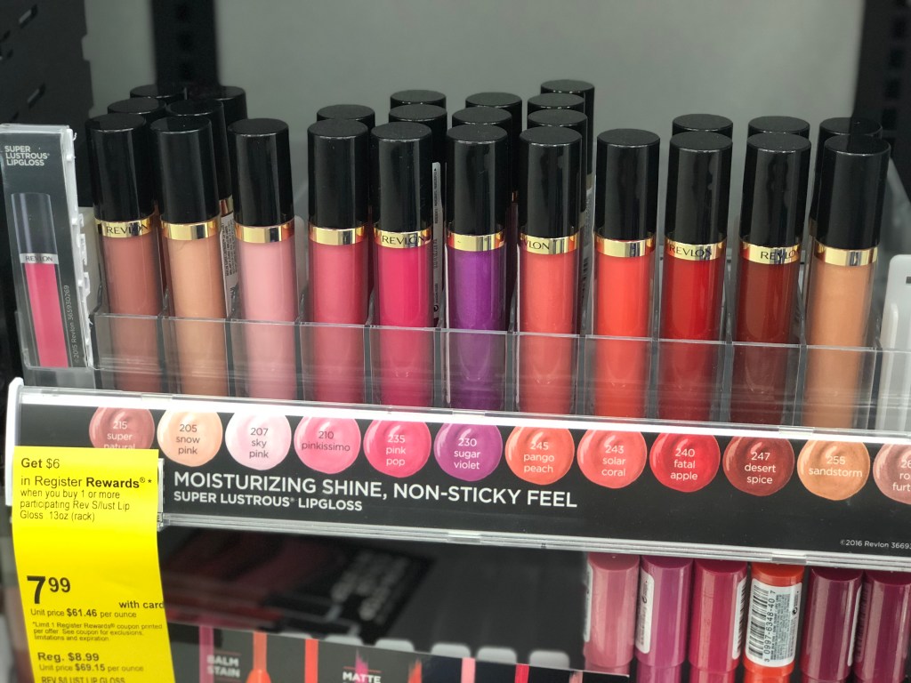 Revlon Lip Gloss Only 1 99 After Walgreens Rewards Regularly 8 Revlon Lip Gloss Only 1 99 After Walgreens Rewards Regularly 8