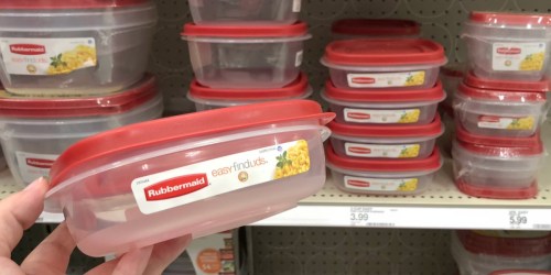 High Value $2/1 Rubbermaid Coupons = Containers Just $1.99 at Target