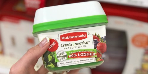 High Value $3/1 Rubbermaid FreshWorks Produce Saver Coupon = Only $1.29 at Target