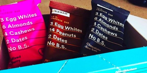 12 RXBAR Protein Bars ONLY $12 Shipped