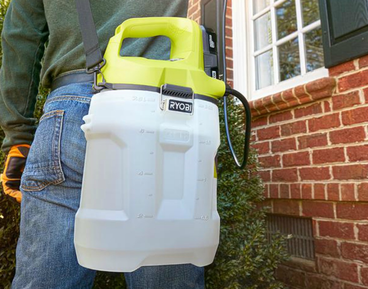 Ryobi battery sprayer online 2 gallon