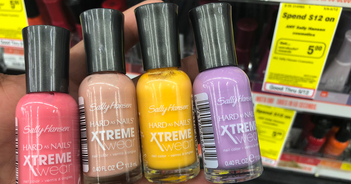 Sally Hansen Nail Polish Only 1 Each After CVS Rewards & More