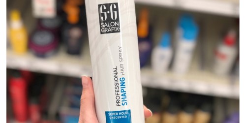 Salon Grafix Hair Spray as Low as $2.91 at Target