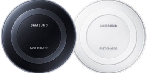 Samsung Qi Certified Fast Charge Wireless Charger Pad Only $24.99