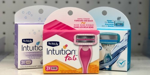 Schick Razors & Refill Packs as Low as $3.89 Each After Target Gift Card (Regularly up to $13.49)