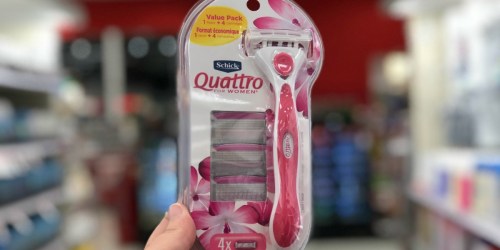 $12 Worth of NEW Schick Coupons = 50% Off Razors After Target Gift Card
