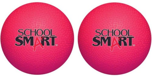 School Smart Playground Rubber Ball Just $2.62