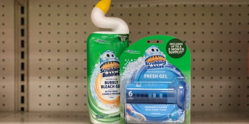 New Buy One Scrubbing Bubbles Fresh Gel, Get FREE Toilet Bowl Cleaner Coupon