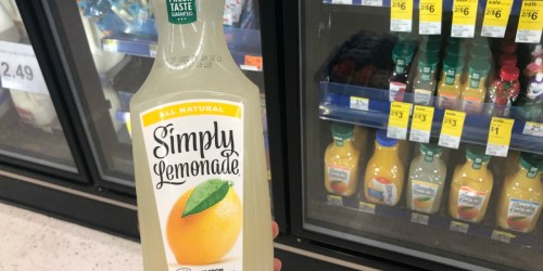 Simply Juices or Lemonade 52oz Bottles from $2.73 Each on Walgreens.com