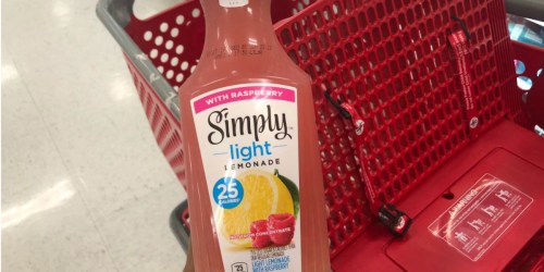 New $0.75/1 Simply Light Orange or Lemonade Coupon = Only $1.25 at Target