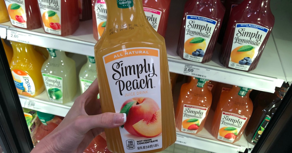 New 0 75 1 Simply Lemonade Or Juice Coupon