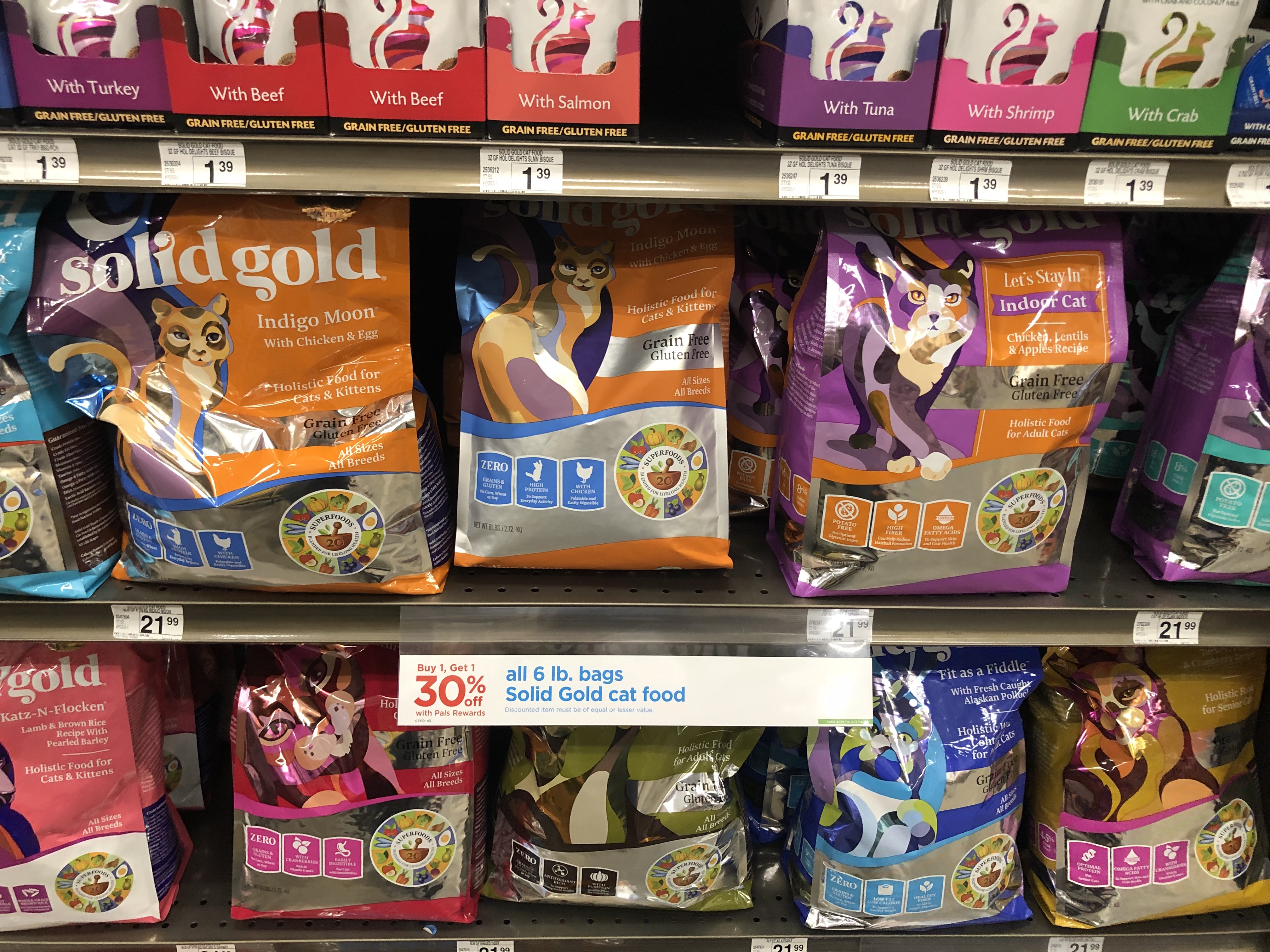 Petco solid best sale gold cat food