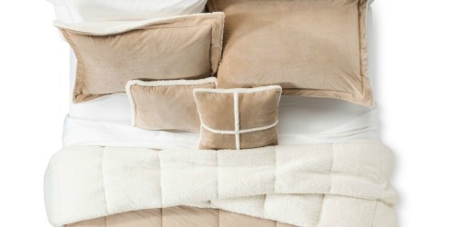 Target.com: Sherpa 5-Piece Queen Comforter Set Just $39.99 Shipped (Regularly $80)