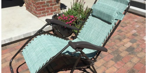 New $10 Off $25 Kohl’s Coupon = Sonoma Patio Antigravity Chair Only $29.74 (Regularly $140)