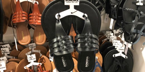Kohl’s Cardholder Deal: Sonoma Women’s Sandals ONLY $8.39 Shipped