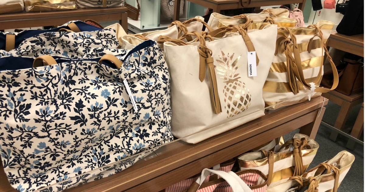 Kohl’s Cardholder Deal SONOMA Goods for Life Canvas Totes ONLY 13.99