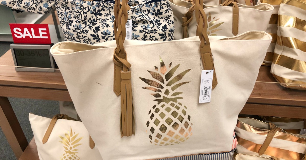 Kohl’s Cardholder Deal SONOMA Goods for Life Canvas Totes ONLY 13.99 Shipped