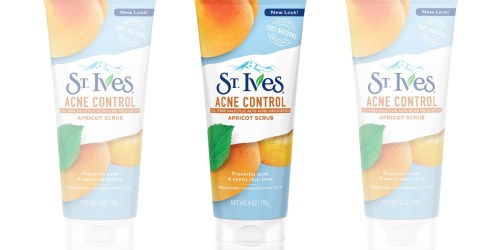 Amazon: St. Ives Acne Control Face Scrub Only $1.87 Shipped