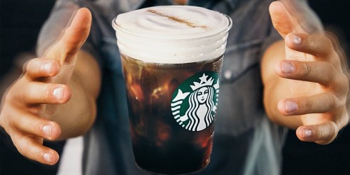 20% Off Starbucks Cold Foam Beverages at Target Cafe (Just Use Your Phone)