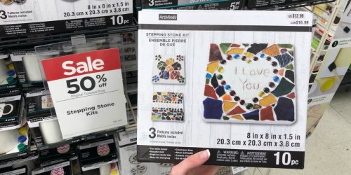 Up to 55% Off Stepping Stone Kits at Michaels + More