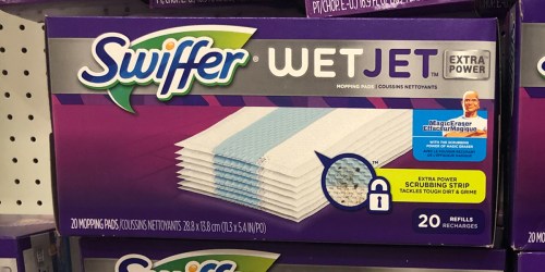 Swiffer WetJet Mopping Pads 20-Count Only $11 Shipped on Amazon (Regularly $14)