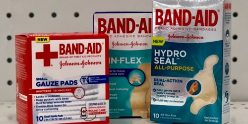 Three Band-Aid Brand Products + First Aid Bag Only $5.77 at Target