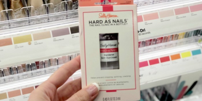 $12 Worth of NEW Sally Hansen Coupons = Hard as Nails Hardener Just $0.49 at Target