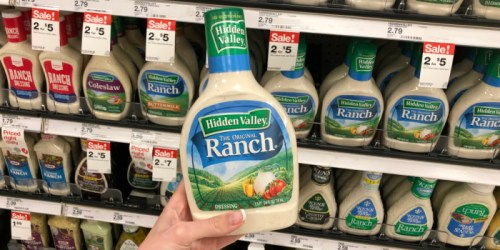 Target: Large Hidden Valley Ranch Dressing 24-oz Bottles Just $2.80 Each (No Coupons Needed)