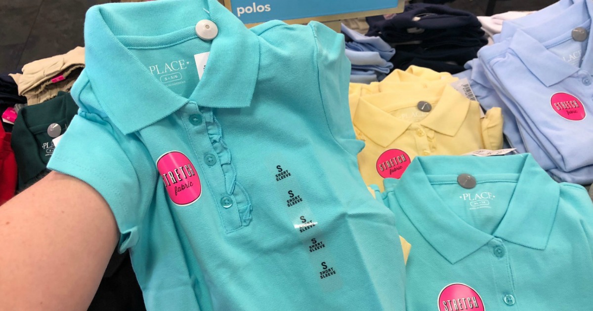 The Children's Place Uniform Polos ONLY 5 Shipped & More Deals
