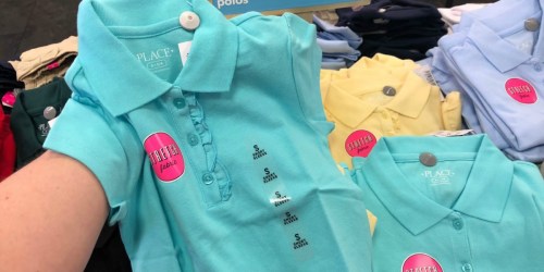 The Children’s Place Uniform Polos ONLY $5 Shipped & More Deals