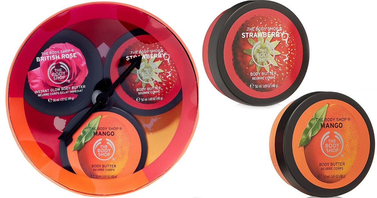 The Body Shop Mini Body Butters 3Pack Gift Set Only 3.97 (Ships w/ 25 Amazon Order)