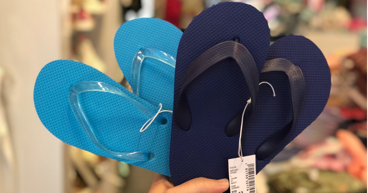 Jcpenney $1 flip store flops