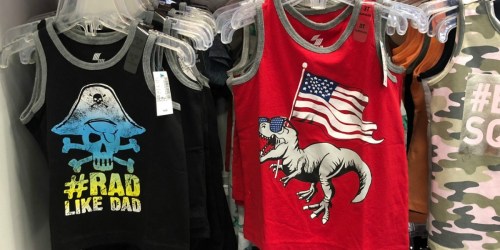 The Children’s Place Tees & Tanks as Low as $2.99 Shipped