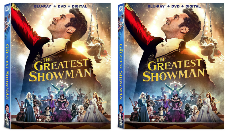 The Greatest Showman Blu-ray + DVD + Digital ONLY $15