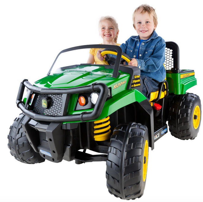 peg perego gator battery location