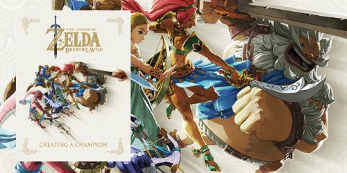 Amazon: The Legend of Zelda Breath of the Wild Hardcover Book Just $23.99 (Regularly $40)