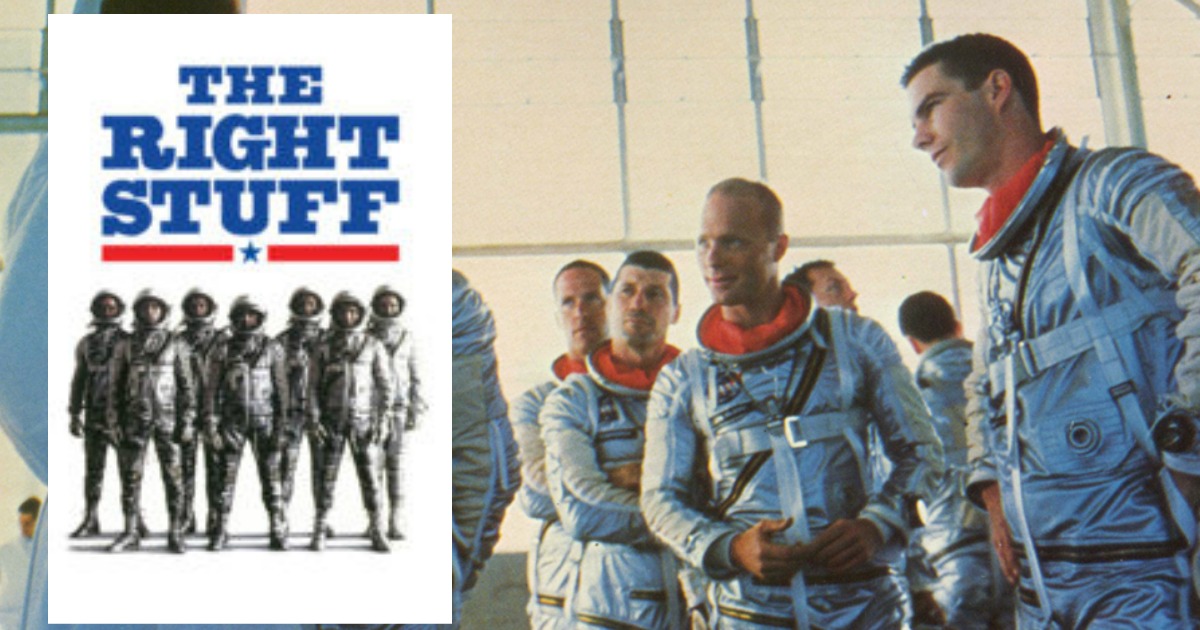 the right stuff movie poster