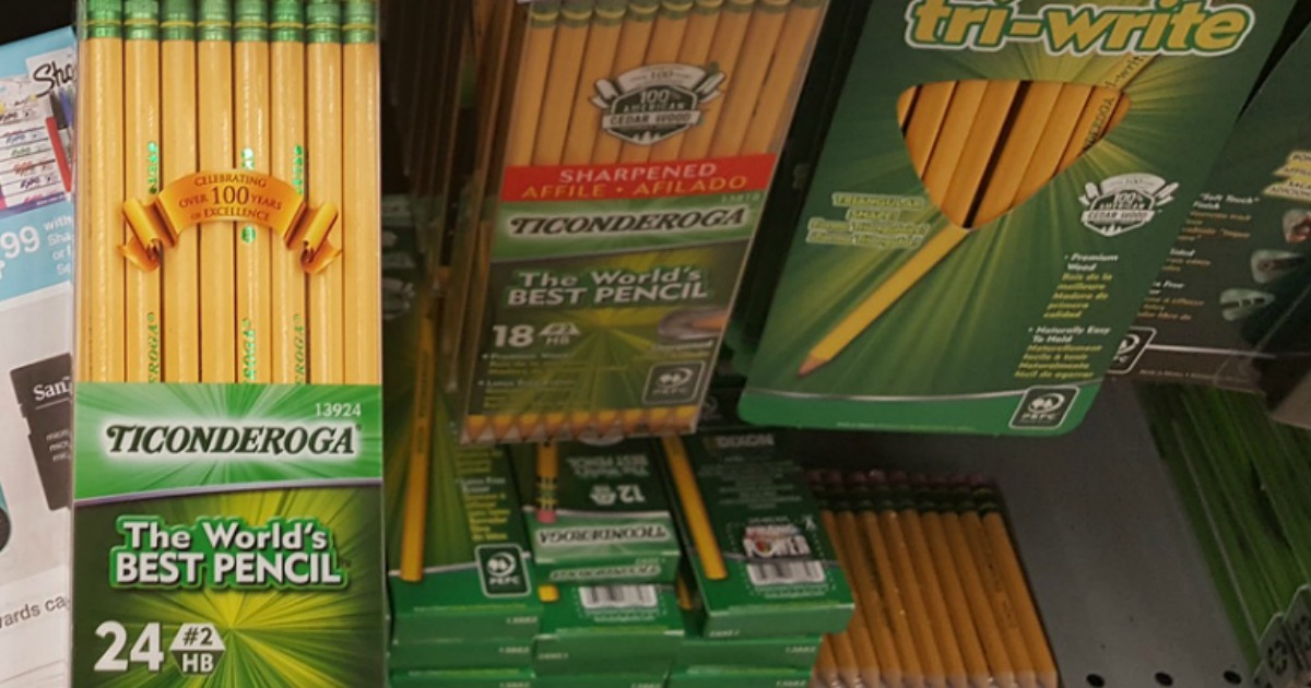 Ticonderoga Pencils 96Count Just 9.96 (Regularly 32) Just 10¢ Each