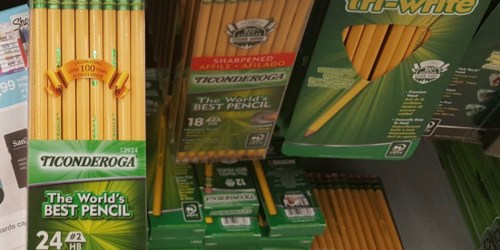 Ticonderoga Pencils 96-Count Just $9.96 (Regularly $32) – Just 10¢ Each