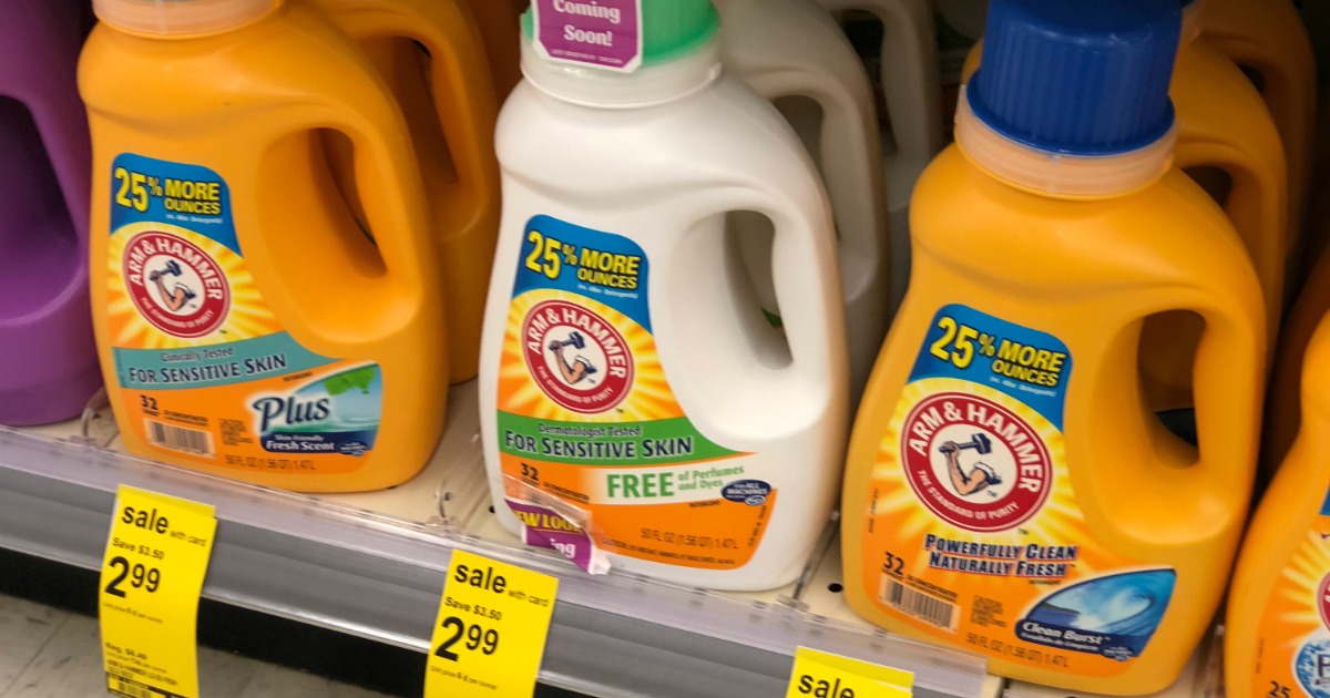 Arm & Hammer Laundry Detergent as Low as 1.39 at Walgreens (Regularly