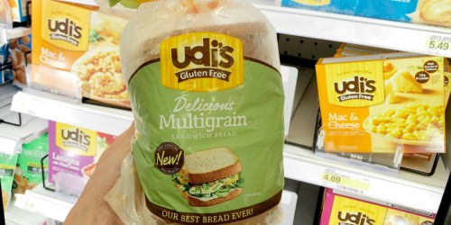 Rare $1.30/1 Udi’s Gluten Free Bread Coupon = as Low as $2.19 After Cash Back at Target