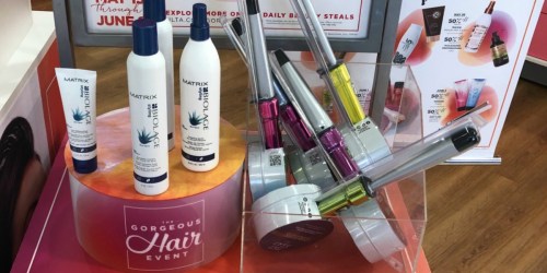50% Off Savings on Matrix Styling Products, Bed Head Curling Wands & More at Ulta