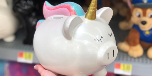 Unicorn Piggy Banks Only $9.88 at Walmart