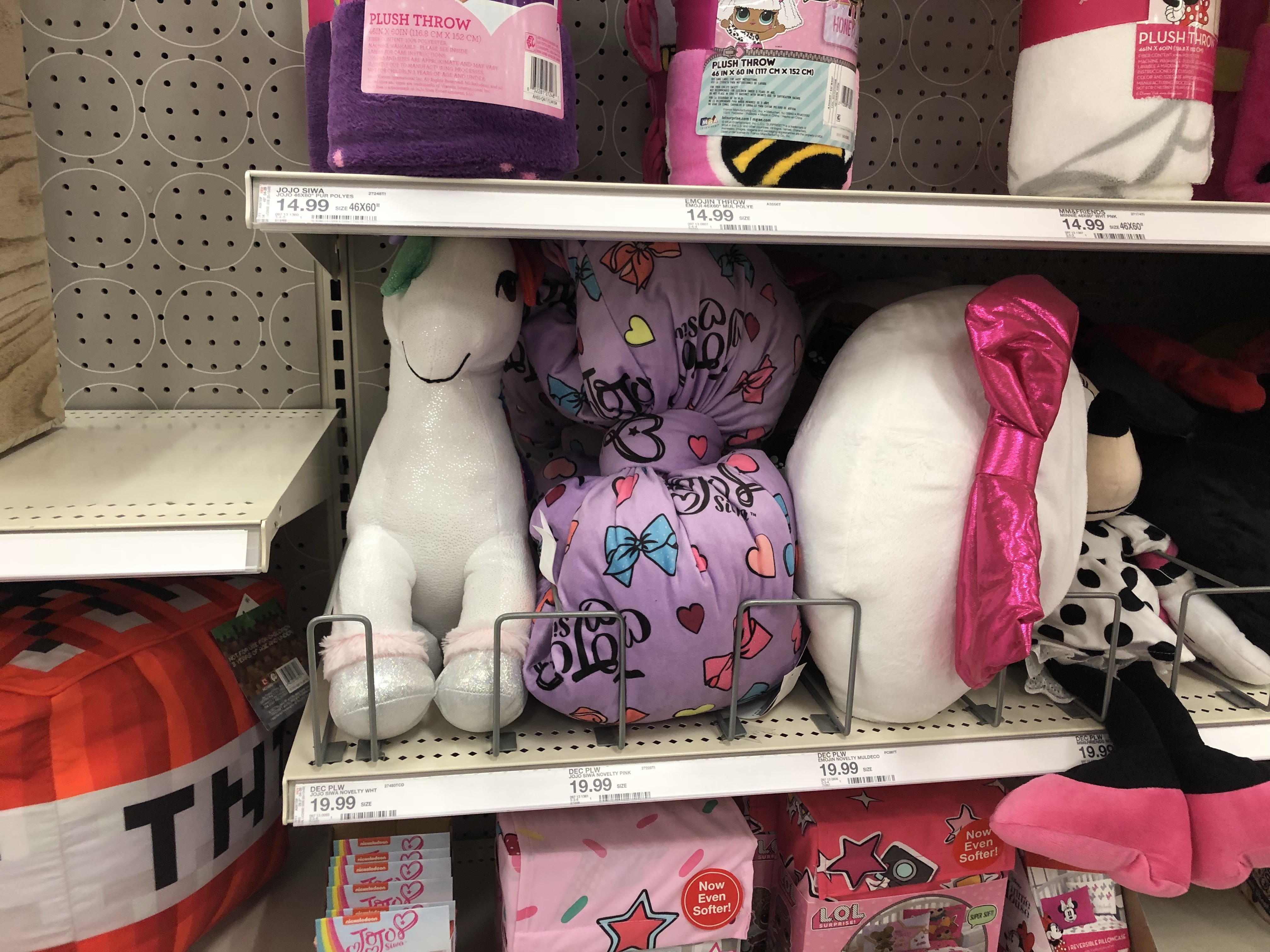 Jojo siwa blanket and clearance pillow