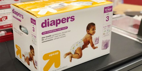 Up & Up Giant Diaper Packs Only $17.99 Each After Target Gift Card (Online & In-Store)